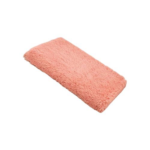 TEMOOUES Menschen- und Hundebett, übergroß, dickes Nest für kleine Welpen, Kätzchen, langhaariges Haustierbett, pelziger Bezug für Haushalt, dicke Hundematratze von TEMOOUES