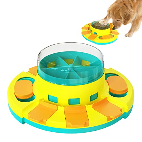 TENGDEE Hundespielzeug, interaktives Hundespielzeug für Hunde Training Lustige Fütterung, Leckerli-Spender für große Hunde, langsames Füttern zur Unterstützung von Haustieren Verdauung von TENGDEE