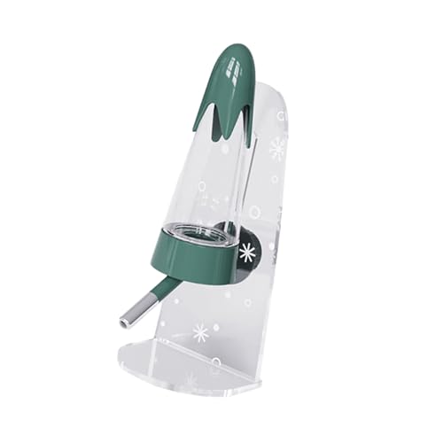 AntiDrip Kleintier-Trinkflasche Wasserflaschen Spender mit Halterungen für Hamster Käfig Zwerg Rennmäuse Zubehör Kein Tropfen Hamster Wasserflasche von TENYELE