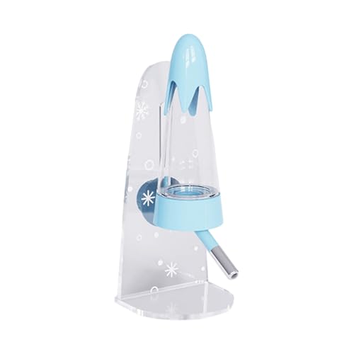 AntiDrip Kleintier-Trinkflasche Wasserflaschen Spender mit Halterungen für Hamster Käfig Zwerg Rennmäuse Zubehör Kein Tropfen Hamster Wasserflasche von TENYELE
