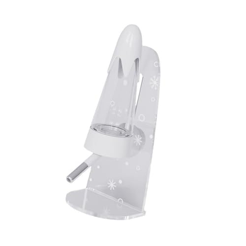 AntiDrip Kleintier-Trinkflasche Wasserflaschen Spender mit Halterungen für Hamster Käfig Zwerg Rennmäuse Zubehör Kein Tropfen Hamster Wasserflasche von TENYELE