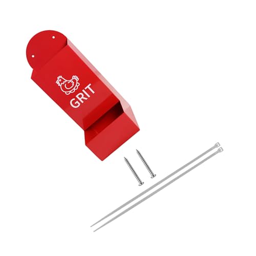 Garten Geflügel Feeder Rostfreier Eisenfutterbehälter für mehrere Hühner verhindert Futterverschwendung Rostbeständig Hühnerfutterstation von TENYELE