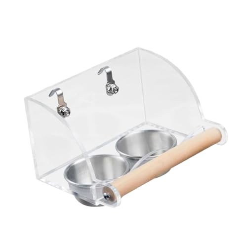 Interaktiver Futternapf für Papageien, Anti-Überläufe, Design mit zuverlässiger Futterumgebung für Vögel, Futterspender Interaktiver Futternapf für Papageien, Anti-Überläufe, Design mit zuverlässiger Futterumgebung für Vögel, Futterspender von TENYELE