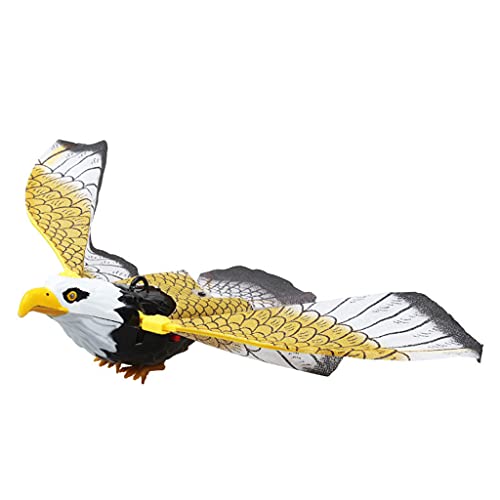 Simulation Elektronik Vogel hängen mit Licht fliegende Vogelschreck Cartoon Pull Line Spielzeug Truthahnbeine Hühnerbeine Flügel Drumstick Edelstahl Bräter Rack Racks BBQ von TENYELE