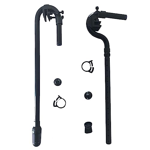 TENYELE Aquarium-Rohr-Set, Zu- und Abflüsse für externe Filterrohre für Aquarien, freie Hand, weit verbreitetes Zubehör von TENYELE
