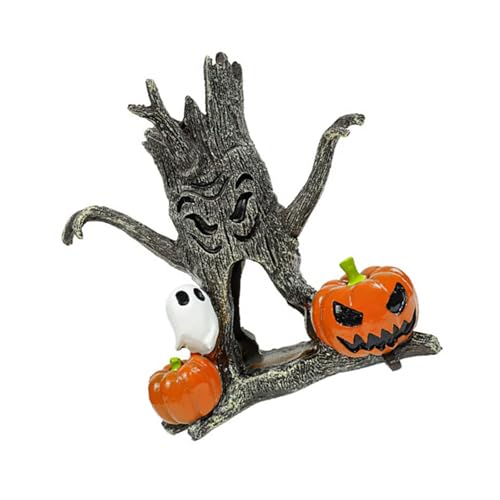 TENYELE Einzigartige Halloween Harz Skulptur Für Aquarium Gartenterrarien Innenbereich Und Party Decors House Halloween Dekorationen TENYELE Einzigartige Halloween Harz Skulptur Für Aquarium Gartenterrarien Innenbereich Und Party Decors House Halloween Dekorationen von TENYELE