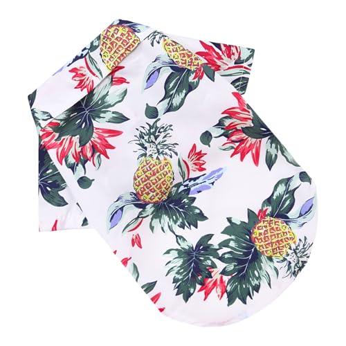 TENYELE Mädchen Katzen Shirt Hochzeit Kostüm Bekleidung Prinzessin T-Shirt Welpe Strand Shirt Ananas Urlaub Party Kostüme Ananas Print Hundekleidung TENYELE Mädchen Katzen Shirt Hochzeit Kostüm Bekleidung Prinzessin T-Shirt Welpe Strand Shirt Ananas Urlaub Party Kostüme Ananas Print Hundekleidung von TENYELE