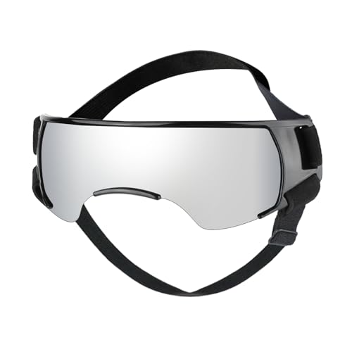 Winddichter Sonnenschutz für Hunde, geeignet für große Hunde, Haustierbrille für Schnee, Strand, Outdoor, Schneesport, Augenbekleidung, Hundebrille von TENYELE