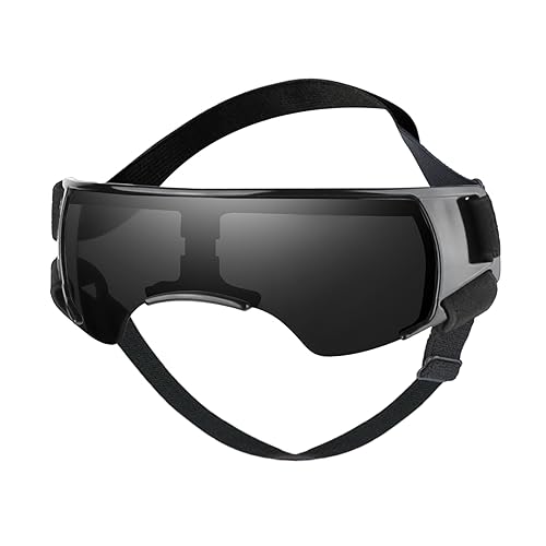 Winddichter Sonnenschutz für Hunde, geeignet für große Hunde, Haustierbrille für Schnee, Strand, Outdoor, Schneesport, Augenbekleidung, Hundebrille von TENYELE