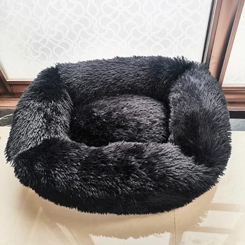 Gemütliches Plüsch-Haustier-Hundebett-Korb-Katzennest Weiches Winter-warmes Schlafmattenhaus für kleine mittelgroße Hunde von TEPOK