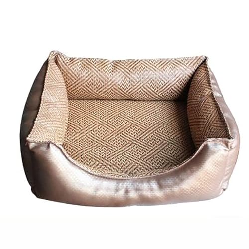 Große Hundebetten aus Leder für Hundeschlafmattenbezüge, tragbares Welpenbett, Hundehütte, bequemes Haustierbett, Hundehütte Große Hundebetten aus Leder für Hundeschlafmattenbezüge, tragbares Welpenbett, Hundehütte, bequemes Haustierbett, Hundehütte von TEPOK