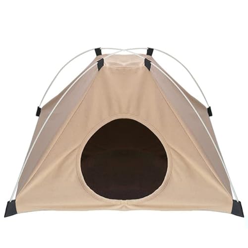 Haustier-Zelt-Nest Gefaltetes Samtpolster Warmes Katzen-Hundehaus-Zelt von TEPOK