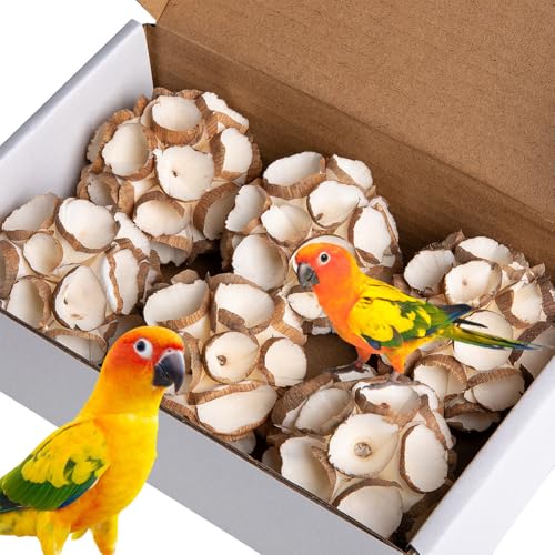 TEQIN Vogelspielzeug-Set, Vogel-Kaubälle, zum Zerkleinern von Papageien, Vogelfutterkauspielzeug, für Wellensittiche, Nymphensittiche, Graupapageien, Wellensittiche, Graupapageien, Wellensittiche, TEQIN Vogelspielzeug-Set, Vogel-Kaubälle, zum Zerkleinern von Papageien, Vogelfutterkauspielzeug, für Wellensittiche, Nymphensittiche, Graupapageien, Wellensittiche, Graupapageien, Wellensittiche, von TEQIN