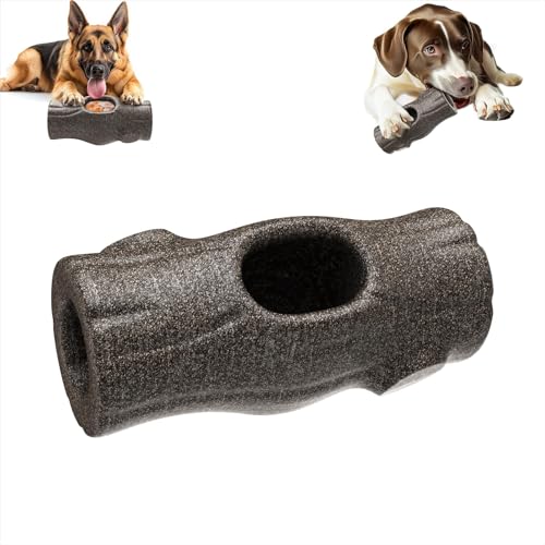 TERLOPBON Kauspielzeug für Hunde mit interaktivem Futterspender - Langlebiges Nylon-Kauspielzeug für große Hunde, gefüllter Snackspender, Angstlinderung & Zahnpflege, lebensmittelechter robuster von TERLOPBON