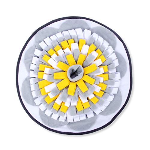 Pet Dog Snuffle Mat Nose Smell Training Blanket Sniffing Pad Slow Feeding Bowl Food Dispenser Carpet Relieve Stress Toy Dog Feeding Mat Grey Pet Dog Snuffle Mat Nose Smell Training Blanket Sniffing Pad Slow Feeding Bowl Food Dispenser Carpet Relieve Stress Toy Dog Feeding Mat Grey von TERNCOEW
