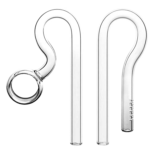 TERNCOEW Glaszufluss und Schleuderabfluss für Aquarien, 3 Größen: 10 mm, 13 mm, 17 mm, für verschiedene Größen von Fischen, Glaszufluss TERNCOEW Glaszufluss und Schleuderabfluss für Aquarien, 3 Größen: 10 mm, 13 mm, 17 mm, für verschiedene Größen von Fischen, Glaszufluss von TERNCOEW