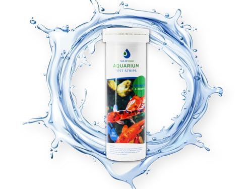 TEST ALL WATER Nitrat-Teststreifen für Aquarien, 250 ppm, 50 Streifen, einfach zu bedienender Wassertester, hergestellt in Großbritannien, geeignet für Süßwasser- und Meerwasseraquarien TEST ALL WATER Nitrat-Teststreifen für Aquarien, 250 ppm, 50 Streifen, einfach zu bedienender Wassertester, hergestellt in Großbritannien, geeignet für Süßwasser- und Meerwasseraquarien von TEST ALL WATER