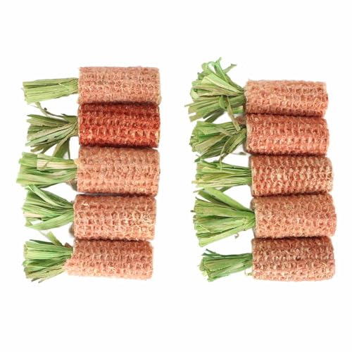Hamster Mais Cob Chew Toy 10pcs Karottenform -Zähne knirschen Kaninchen Mais Colschspielzeug für kleine Haustiere wie Hamster Meerschweinchen Kaninchen Papageien aus s Mais Cob (Grüne kleine Größe) Hamster Mais Cob Chew Toy 10pcs Karottenform -Zähne knirschen Kaninchen Mais Colschspielzeug für kleine Haustiere wie Hamster Meerschweinchen Kaninchen Papageien aus s Mais Cob (Grüne kleine Größe) von TEUOPIOE
