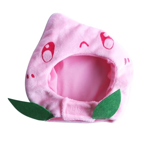 Katzenkostüm-Hut, verstellbar, weich, waschbar, niedliche Fruchtform, Plüsch-Katzenkopfbedeckung für die tägliche Festival-Party, rosa Katzenhut Katzenkostüm-Hut, verstellbar, weich, waschbar, niedliche Fruchtform, Plüsch-Katzenkopfbedeckung für die tägliche Festival-Party, rosa Katzenhut von TEUOPIOE