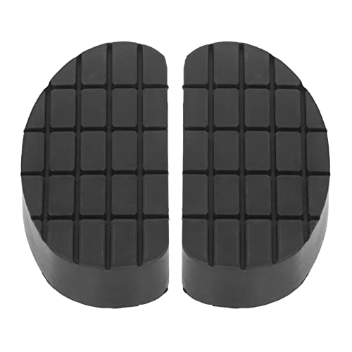 TEUOPIOE 2 Pcs Cow Hoof Pads Soft Rubber Wearproof Cushion for Cow Trimming, Durable Hoof Protection Pads for Pasture, Livestock Care Accessories for Farmers and Ranchers von TEUOPIOE