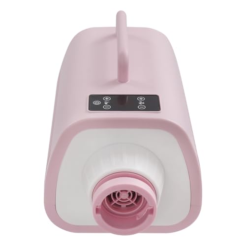 TFIANYNI 2100W Blower Hundefön, 1-9 Geschwindigkeits Und Temperatureinstellung, Hunde Haartrockner Hundefön Digital Touch Bedienung, Mit 3 Düsen, Tragbar (Rosa) von TFIANYNI