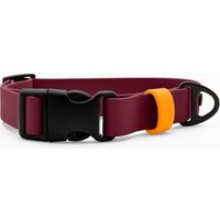 THE DOG IDEA Biothane Halsband Bordeaux Klickverschluss XS von THE DOG IDEA