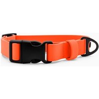 THE DOG IDEA Biothane Halsband Orange Klickverschluss XS von THE DOG IDEA