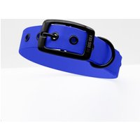 THE DOG IDEA Biothane Halsband Blau Schwarz XS von THE DOG IDEA