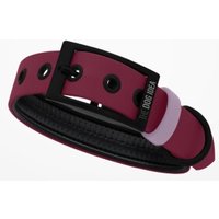 THE DOG IDEA Biothane Halsband Bordeaux pfirsich L von THE DOG IDEA