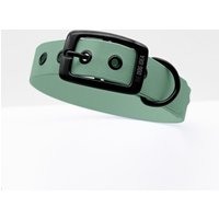 THE DOG IDEA Biothane Halsband Sage Schwarz XXL von THE DOG IDEA