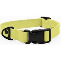 THE DOG IDEA Biothane Halsband mit Klickverschluss Butteryellow XS von THE DOG IDEA