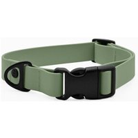 THE DOG IDEA Biothane Halsband mit Klickverschluss Early Green L von THE DOG IDEA