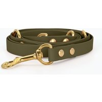 THE DOG IDEA Biothane Hundeleine Gold Khaki von THE DOG IDEA