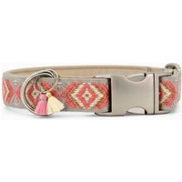 THE DOG IDEA Boho-Chic Halsband Coral XL von THE DOG IDEA
