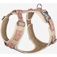 THE DOG IDEA Hundegeschirr Boho Coral L von THE DOG IDEA