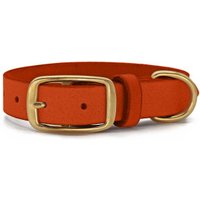 THE DOG IDEA Leder Halsband Orange M THE DOG IDEA Leder Halsband Orange M von THE DOG IDEA
