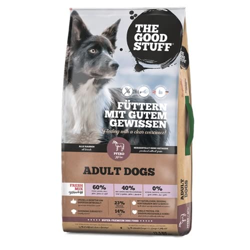 THE GOODSTUFF | Trockenfutter für Hunde mit frischem Pferdefleisch (12,5kg) von THE GOODSTUFF