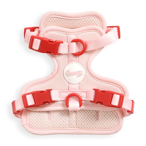 THE LICKER STORE HNS1000G Arlo Hundegeschirr, verstellbar, weich gepolstert, kein Ziehen, mit 3 Schnallen und 3 Leinenclips, Paloma THE LICKER STORE HNS1000G Arlo Hundegeschirr, verstellbar, weich gepolstert, kein Ziehen, mit 3 Schnallen und 3 Leinenclips, Paloma von THE LICKER STORE