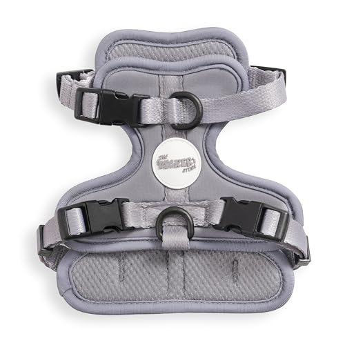 THE LICKER STORE HNS1000N Arlo Hundegeschirr, verstellbar, weich gepolstert, kein Ziehen, mit 3 Schnallen und 3 Leinenclips, Martini THE LICKER STORE HNS1000N Arlo Hundegeschirr, verstellbar, weich gepolstert, kein Ziehen, mit 3 Schnallen und 3 Leinenclips, Martini von THE LICKER STORE