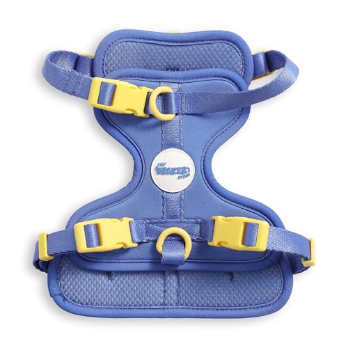THE LICKER STORE HNS1001C Arlo Haustiergeschirr, verstellbar, weich gepolstert, kein Ziehen, mit 3 Schnallen und 3 Leinenclips, Curaçao THE LICKER STORE HNS1001C Arlo Haustiergeschirr, verstellbar, weich gepolstert, kein Ziehen, mit 3 Schnallen und 3 Leinenclips, Curaçao von THE LICKER STORE