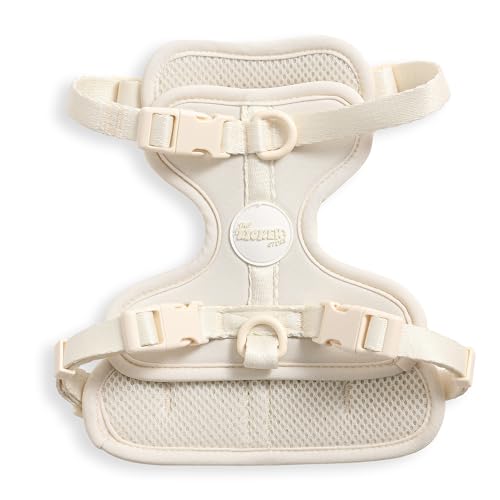 THE LICKER STORE HNS1001L Arlo Hundegeschirr, klein, verstellbar, weich gepolstert, kein Ziehen, mit 3 Schnallen und 3 Leinenclips, Bailey THE LICKER STORE HNS1001L Arlo Hundegeschirr, klein, verstellbar, weich gepolstert, kein Ziehen, mit 3 Schnallen und 3 Leinenclips, Bailey von THE LICKER STORE