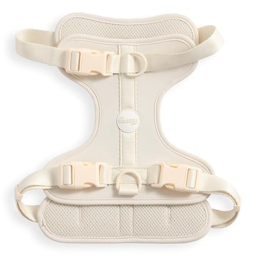 THE LICKER STORE HNS1003L Arlo Hundegeschirr, verstellbar, weich gepolstert, kein Ziehen, mit 3 Schnallen und 3 Leinenclips, Bailey THE LICKER STORE HNS1003L Arlo Hundegeschirr, verstellbar, weich gepolstert, kein Ziehen, mit 3 Schnallen und 3 Leinenclips, Bailey von THE LICKER STORE