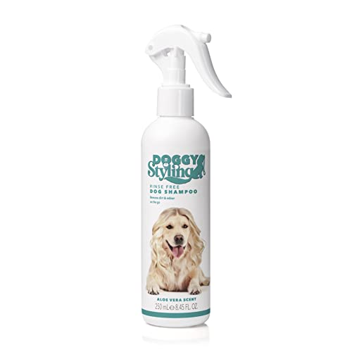 Doggy Styling Rinse Free Dog Shampoo, Cleanses and Nourishes Skin and Coat, Helps to Remove Dirt and Odour, Aloe Vera Scent 250ml von THE SOMERSET TOILETRY COMPANY LIMITED