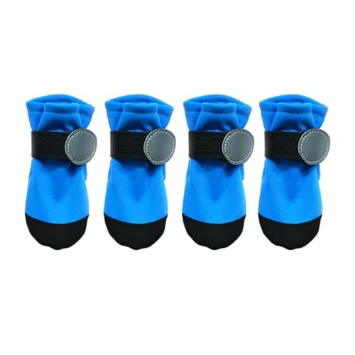 THINCAN 4pieces wasserdichte Hunde Bootie Reflektierende Sicherheitsdesigns Antislip Soals Weiche Pfotenschutzhundeschuhe Für Kleine Rassen Bequeme Schuhe Zum Wandern THINCAN 4pieces wasserdichte Hunde Bootie Reflektierende Sicherheitsdesigns Antislip Soals Weiche Pfotenschutzhundeschuhe Für Kleine Rassen Bequeme Schuhe Zum Wandern von THINCAN