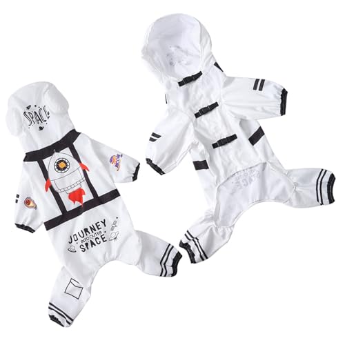 Fashion Dog Regenjacken Wetterfeste Atmungsaktive Regenbekleidung Mit Platzanzug Design Für Regnerische Tagesgänge Und Wandern wasserdichte Hunde Regenmantel von THINCAN