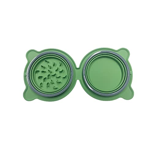 Haustier Feeding Bowl Anti Koschelhund Slow Feeder Bowls Kleine Hunde Katze Zusammenklappbarer Schüssel Spender Für Outdoor Reise Haustier Feeding Bowl Anti Koschelhund Slow Feeder Bowls Kleine Hunde Katze Zusammenklappbarer Schüssel Spender Für Outdoor Reise von THINCAN