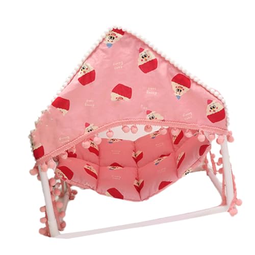 Schöne Schlafend Bett Nagetiere Hängematte Little Haus Hamster Verstecke Käfig Für Kleine Haustierstiche Proof Guineas Schweinbett von THINCAN