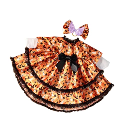 THINCAN Beliebte Festival Gänse Kleid Bowknot Hairband Halloween Dekoration Urlaub Display Requisiten Für Türsteuer Und Patios Halloween Yard Dekoration von THINCAN