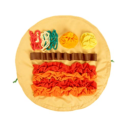 THINCAN Hundeplüschspielzeug Snuffle Matte Stoffed Respensing Shaomai Interaktive Kauen Spielzeug Lindern Stress Shaomai Form THINCAN Hundeplüschspielzeug Snuffle Matte Stoffed Respensing Shaomai Interaktive Kauen Spielzeug Lindern Stress Shaomai Form von THINCAN