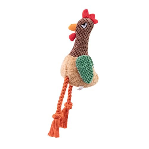 THINCAN Interaktion Quietschende Rooster Plüschspielzeug Für Hunde Sicheres Baumwollseiltier Für Kleine Bis Große Rassen Kinderkrankchen Kaut Fun Plush Squeaky Rooster Dog THINCAN Interaktion Quietschende Rooster Plüschspielzeug Für Hunde Sicheres Baumwollseiltier Für Kleine Bis Große Rassen Kinderkrankchen Kaut Fun Plush Squeaky Rooster Dog von THINCAN